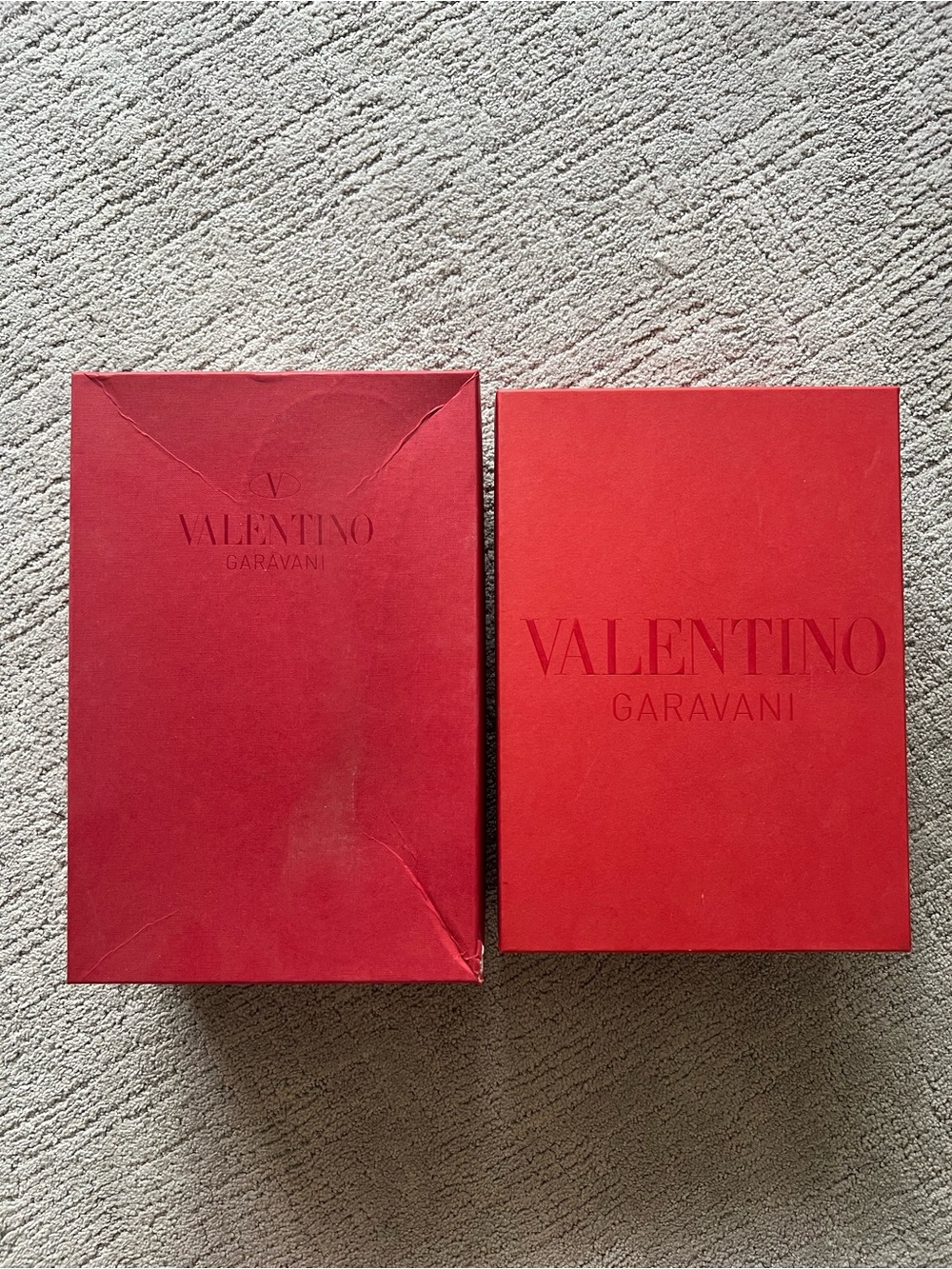 Valentino Garavani Red Shoe Boxes (2)